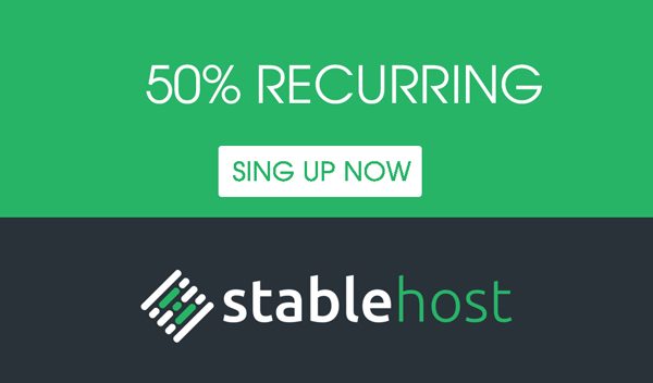 stablehost coupon